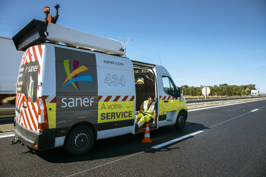 Balisage en cours pour nos hommes en jaune