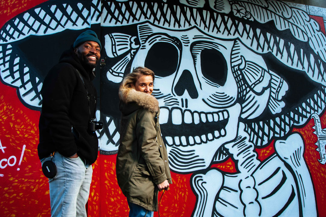 Oeuvre de Street Art sur Vironvay Nord (A13)