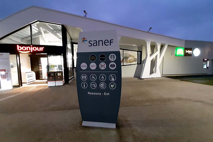 Aire de Ressons Est - Autoroute A1