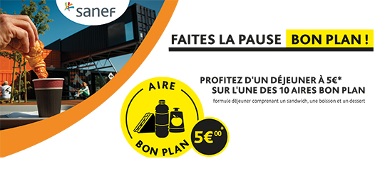 Autoroutes : Les aires bon plan - Sanef SAPN