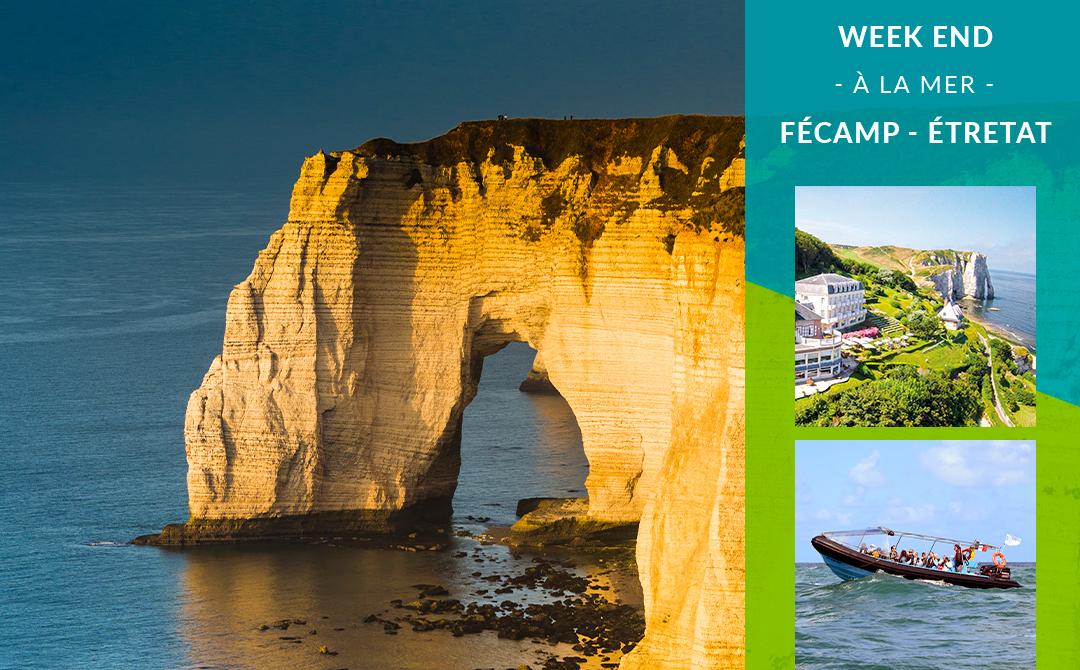 Visuel Week-End à Gagner à la Mer - Fécamp/Etretat